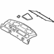 Ford 8G1Z-5446668-AD Package Tray Trim, Black, Rear