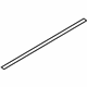 Ford BK3Z-1520519-B Upper Weatherstrip, Rear Passenger Side
