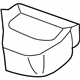 Ford AL8Z-7863805-CA Seat Cover, Rear Driver Side