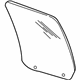 Ford F5MY-5425712-A Door Glass, Rear Passenger Side