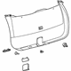Ford LJ6Z-7842906-AC Lower Trim Panel, Rear