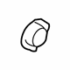 Ford GN1Z-5861199-AE Adjust Knob, Front Driver Side