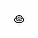 Ford -W714712-S440 Bezel Nut, Rear Center