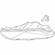 Ford KS7Z-15200-A Fog Lamp Assembly, Front Passenger Side