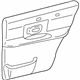 Ford 4W1Z5427407FAB Door Trim Panel, Driver Side