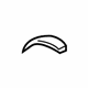 Ford 7A2Z-7851728-AB Roof Molding, Passenger Side