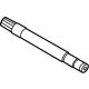 Ford MB3Z-3B436-C Shaft, Front