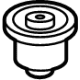 Ford MB3Z-3069-C Axle Bushing, Upper
