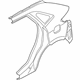 Ford FT4Z-5827840-A Quarter Panel, Rear Outer Passenger Side