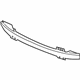 Ford L1MZ-17757-A Impact Bar, Front