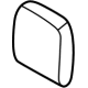 Ford NL3Z-18501A04-AH Headrest Cover