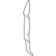 Ford NL3Z-16E132-A Rear Insulator, Passenger Side