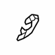 Ford 9L3Z-1631406-AA Grip Handle, Passenger Side