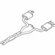 Ford FR3Z-5230-U Muffler & Pipe Assembly, Front