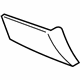 Ford 5W3Z-16036-BPTM Body Side Molding, Passenger Side