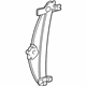 Ford 6W1Z-5423201-AA Window Regulator, Driver Side