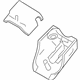 Ford 8G1Z-3530-AA Column Cover, Tan