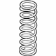 Ford 8S4Z-5B669-E Coil Spring, Yellow, Rear