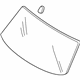Ford 5L8Z-7803100-AA Windshield, Front