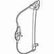 Ford 2T1Z-6123200-A Window Regulator, Front Passenger Side