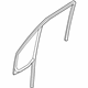 Ford 2T1Z-5821597-A Window Channel, Front Upper Driver Side