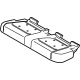 Ford ML3Z-1863841-A Seat Cushion Pad, Rear Driver Side