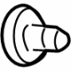 Ford -W710557-S424 Steering Wheel Bolt