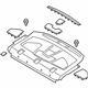 Ford DS7Z-5446668-AB Package Tray, Charcoal, Rear
