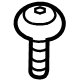Ford -W721176-S450B Top Cover Bolt