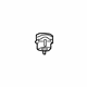 Ford KB3Z-5R084-A Upper Insulator
