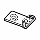 Ford F4TZ-7842840-A Hinge Shim