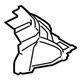 Ford CK4Z-6131112-BD Cowl Trim, Rear Upper Driver Side