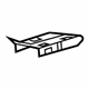 Ford F37Z-83200L52-A Mount Bracket, Passenger Side