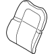 Ford LJ7Z-7864417-AA Seat Back Cover, Driver Side