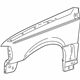 Ford 1L5Z-16006-BA Fender, Front Driver Side