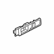 Ford LB5Z-7822600-AB Handle, Inside, Sandstone, Rear Upper Inner Passenger Side