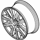Ford DR3Z-1007-H Wheel, Alloy