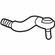 Ford LC3Z-3A131-B Outer Tie Rod, Driver Side