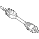 Ford LJ9Z-4K138-A Axle Assembly, Rear Passenger Side