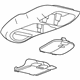 Ford 9C2Z-16519A70-AA Roof Console