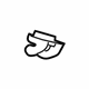 Ford BC3Z-2529024-AA Coat Hook