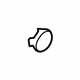 Ford BC3Z-2631458-AA Lower Center Pillar Trim Cap