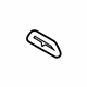 Ford 8C3Z-2560220-FA Seat Belt Bezel, Charcoal, Rear