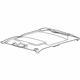 Ford BC3Z-2651944-BD Headliner, Steel Gray
