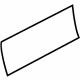 Ford BE8Z-54203A16-A Door Shell Insulator, Front Outer