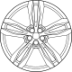 Ford KT4Z-1007-J Wheel, Alloy