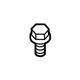Ford -W505423-S424 Sunshade Bolt