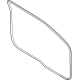 Ford FL3Z-1820708-A Weatherstrip On Body, Front Inner Passenger Side