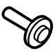 Ford -W502661-S450B Deflector Screw