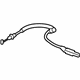 Ford AG1Z-54221A00-A Release Cable, Blue/Red, Front